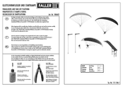 Faller PARAGLIDERS AND TAKE-OFF PLATFORM Manual