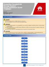 Huawei OceanStor Dorado5100 Quick Installation Manual