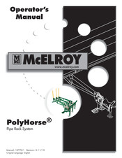 McElroy PolyHorse Operator's Manual