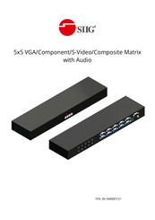 SIIG AV-GM08F3-S1 User Manual