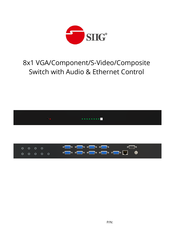 SIIG AV-GM09V3-S1E User Manual