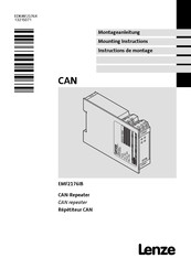 Lenze CAN EMF2176IB Mounting Instructions