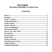 OneTech OTP-P9000 Manual