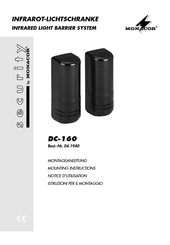 Monacor DC-160 Mounting Instructions