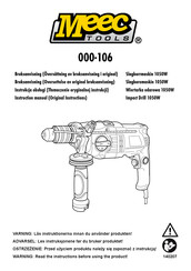 Meec tools 000-106 Instruction Manual