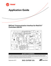 Ingersoll-Rand TRANE BCI-R Application Manual