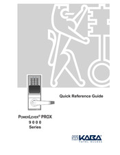 Kaba PowerLever PROX 9000 Quick Reference Manual