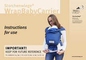 Storchenwiege WrapBabyCarrier Instructions For Use Manual