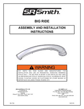 S.R.Smith BIG RIDE Assembly And Installation Instructions Manual