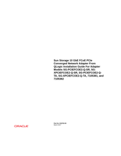 Oracle SG-PCIEFCOE2-QTA Manual