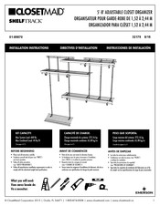 Eaton ClosetMaid ShelfTrack 32175 Installation Instructions Manual