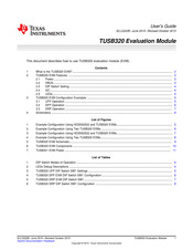 Texas Instruments TUSB320 User Manual