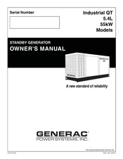 Generac Power Systems QT Series Owner's Manual