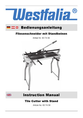 Westfalia 83 74 39 Instruction Manual