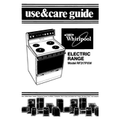 Whirlpool RF317PXW Use & Care Manual
