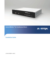 Aastra BluStar For Conference Room Installation Manual