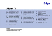 Dräger Alduk IV Instructions For Use Manual