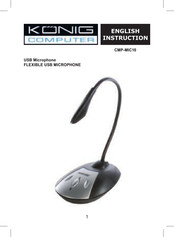 Konig CMP-MIC10 Manual