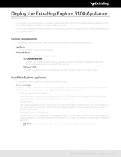 ExtraHop Explore 5100 Manual