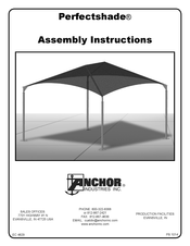 Anchor Perfectshade Assembly Instructions Manual