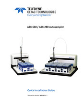 Teledyne ASX-560 Quick Installation Manual