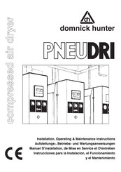 Domnick Hunter PNEUDRI DH210 Installation, Operating,  & Maintenance Instructions
