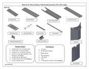 Indiana Furniture Blade One 10 Assembly Instructions Manual