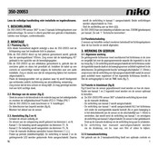 Niko 350-20053 Manual