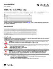 Rockwell Automation Allen-Bradley 2090-KTBK-MB-AE Installation Instructions Manual
