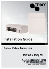 Triax QUATRO TVQ 05 Installation Manual