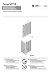 Omnires Bronx S2050 Installation And Maintenance Manual