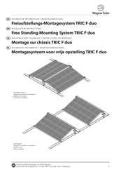 wagner solar TRIC F duo Installation Instructions Manual
