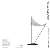 Ingo Maurer DEW DROPS TABLE Instructions Manual