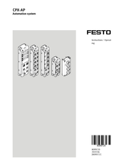 Festo CPX-AP-I Operating Instructions Manual