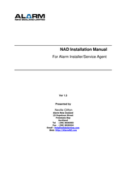 Alarm NAD Installation Manual