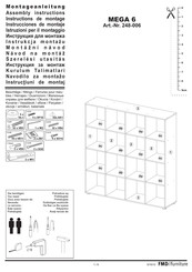 Fmd Furniture MEGA 6 248-006 Assembly Instructions Manual