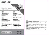 Auriol 2-LD4186 Usage And Safety Instructions