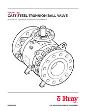 Bray FLOW-TEK Series Installation, Operation And Maintenance Manual