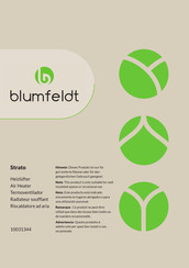 Blumfeldt Strato Manual