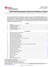 Texas Instruments TMP102EVM User Manual