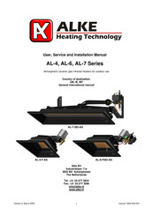 Alke AL-4-FS-AS User, Service And Installation Manual