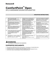 Honeywell ComfortPoint Open XFL5 Mounting Instructions
