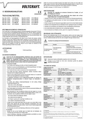 Voltcraft 51 28 91 Operating Instructions