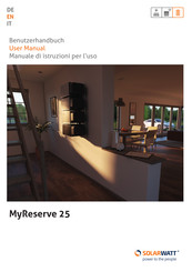 solarwatt MyReserve 25 Series User Manual
