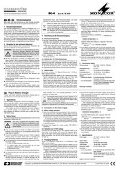 Monacor BC-4 Manual