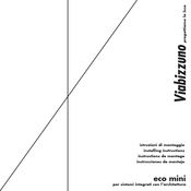 Viabizzuno eco mini Instalating Instructions