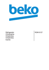 Beko RDM 6127 User Manual