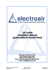 Electro-Air EA-13000 Installation Manual