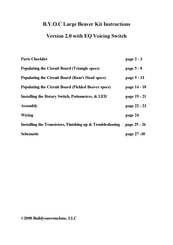 BYOC Large Beaver PCB Instructions Manual