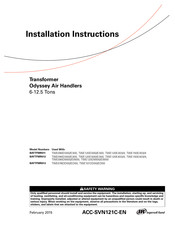 Odyssey BAYTFMR013 Installation Instructions Manual